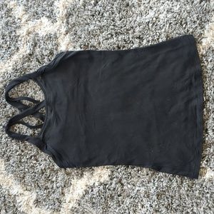 Lululemon Compression Tank with Built in Bra, size 8